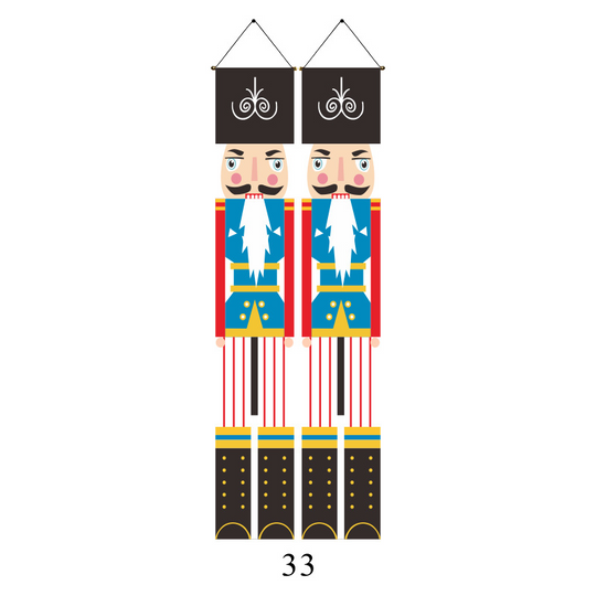 Christmas Door Banner Decoration